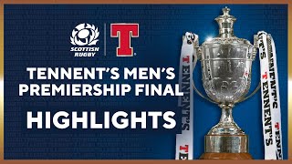 HIGHLIGHTS  Tennents Mens Premiership Final 202223  Hawick v Currie Chieftains [upl. by Gersham876]