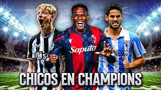 10 Equipos Chicos que Jugaron Champions League [upl. by Nosittam]