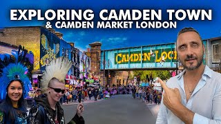 Camden Market London  Ultimate Camden Town Travel Guide Vlog 2024 [upl. by Kcyred]