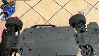 Sacrilege I turn a Arrma infraction 3s to 6s but use Traxxas escmotor combo [upl. by Hazmah]