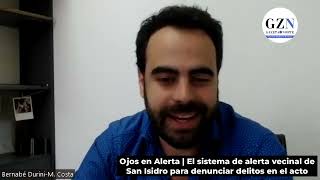 Concejal usa Ojos en Alerta para frenar robo en San Isidro ¡Ladrón detenido en tiempo récord [upl. by Hiram200]