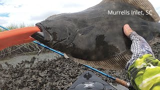 Afternoon Summer Flounder Fishing in Murrells Inlet SC [upl. by Chilton]