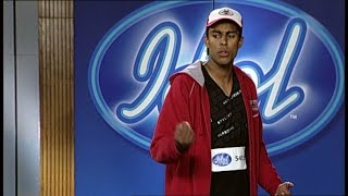 Självsäkra Idolsökare försöker charma Idoljuryn 2005  Idol Sverige TV4 [upl. by Aiselad327]