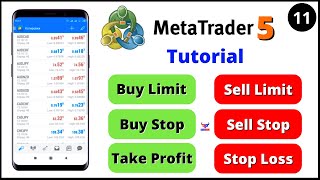 MetaTrader 5 Tutorial in Hindi  How To Use Metatrader 5 Mobile App  MT5 Tutorials for Beginners [upl. by Luapleahcim]