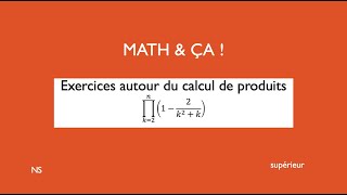 Exercices autour du calcul de produits [upl. by Eeleak840]