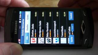 Samsung GTS8500 Wave  Firmware Update XXJL2 mit Bada 12  Video Version vom 18012011 [upl. by Nadabus]