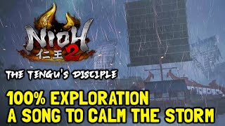 Nioh 2 The Tengus Disciple 100 Exploration Walkthrough  A Song To Calm The Storm All Kodamas [upl. by Allister]