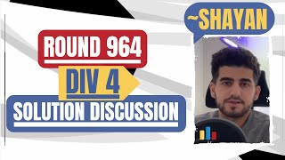 Codeforces Round 964 Div 4  Solution Discussion [upl. by Ihsorih883]