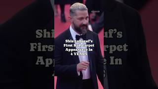 Shia Labeouf’s first red carpet appearance in 4 YEARS [upl. by Haydon]