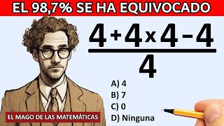 🕗 DESAFÍOS MATEMÁTICOS  NIVEL 1 Prof Bruno Colmenares [upl. by Atiuqel]