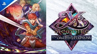 Ys Memoire The Oath in Felghana  Release Date Trailer  PS5 amp PS4 Games [upl. by Yelhs]