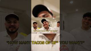 Chicos tóxicos become taqueros🌮 full vid out now LINKED ABOVE⬆️ hispanic latino mexican shorts [upl. by Ellenet]