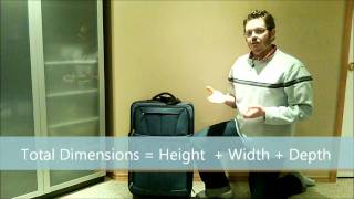 How to Work Out Your Luggage Dimensions [upl. by Ailecara216]