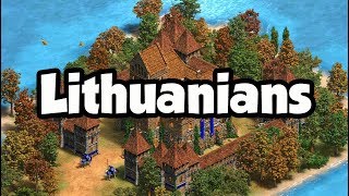 Lithuanian Overview AoE2 [upl. by Auohp]