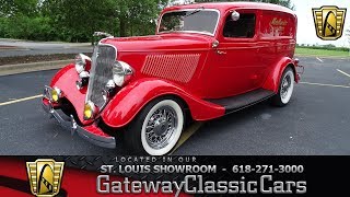 1933 Ford Sedan Delivery Stock 7810 Gateway Classic Cars St Louis Showroom [upl. by Namdor]