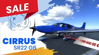 Cirrus SR22 GT6 for sale in Europe Test Flight amp Review CIRRUS SR22 G6 [upl. by Laney]