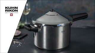 DUROMATIC® INOX Pressure Cooker  KUHN RIKON [upl. by Ynohtnaluap382]