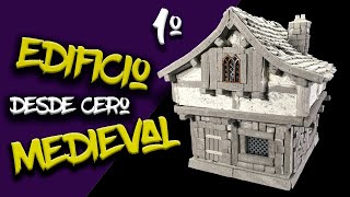 TABERNA  POSADA 🏠 Parte 1 Escenografía para DampD  Wargames [upl. by Mohkos]