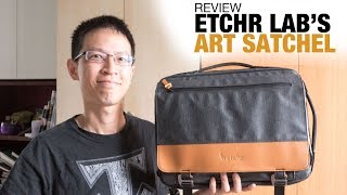 Review Etchr Labs Art Satchel A Portable Studio [upl. by Eeldivad]