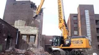 CATERPILLAR 349E LONGFRONT EXCAVATOR HIGH REACH DEMOLITION MACHINE [upl. by Krawczyk]