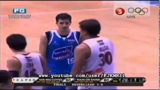 Funny Beau Belga Marc Pingris TROPA Moment Game 2 Finals 2014 PBA Governors Cup [upl. by Idok]