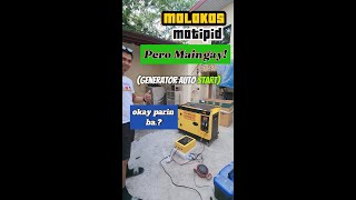 PHILKING 10KVA DIESEL SILENT GENERATOR ACTUAL TESTING [upl. by Relly]