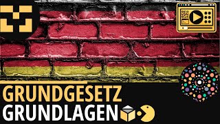 Grundgesetz Grundlagen │Deutsch Lernvideo Learning Level Up [upl. by Sidras701]