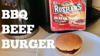 Limited Edition RUSTLERS BBQ BEEF BURGER food review [upl. by Leribag]