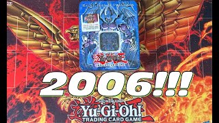 YuGiOh GX Raviel Lord of Phantasms 2006 Tin Opening [upl. by Nallij194]