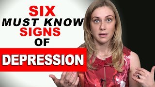 The 6 Must Know Signs of Depression [upl. by Eelnayr]