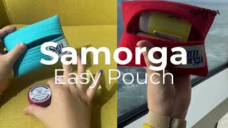 Samorgas the Easiest Pouch No zipper struggles Easy Pouch samorga bagorganizer Pouch [upl. by Rora]