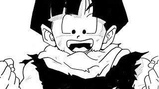 No953 HOW TO DRAW KID GOHAN 孫悟飯 [upl. by Joana]