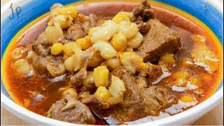 DELICIOSO POZOLE ROJO EN LA INSTANT POT [upl. by Enelrad89]