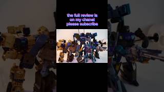 Transformers combiner wars combaticons onslaught stop motion animation review 💥 transformers [upl. by Keavy]