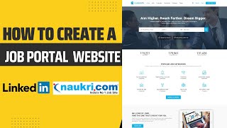 How to Create a Job Portal amp Job Board Website like naukri amp Indeed with WordPress [upl. by Anibor432]