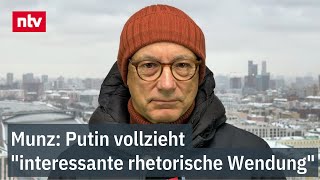 Oreschnik statt Atomwaffen Munz Putin vollzieht quotinteressante rhetorische Wendungquot  ntv [upl. by Ainahs]