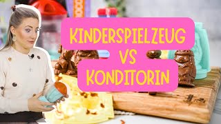 Konditorin testet KinderSpielzeug  Süße Überraschung oder Reinfall 5€ Gießformen für Kinder [upl. by Ping]