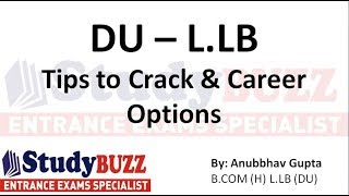 Career after graduation Delhi University LAW  All about DULLB [upl. by Yllier735]