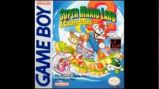 Super Mario Land 2 6 Golden coins Game Boy Bell level clear Supermarioland2 OST Gameboy [upl. by Rexanne]