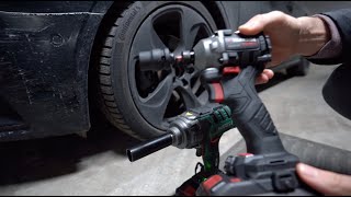 Parkside Performance PDSSAP B2 Impact Driver vs Audi Wheel Bolts [upl. by Ecienal]