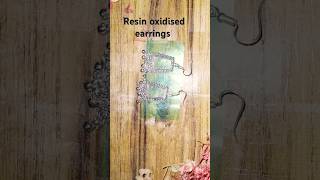 Resin earrings✨🌿 resinarthowtomakeresinkeychainjhumkaresinarthowtomakeresinearings [upl. by Christal]