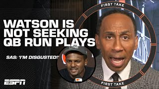 Stephen A BLASTS Deshaun Watsons refusal to revamp his QB approach  First Take [upl. by Beattie678]