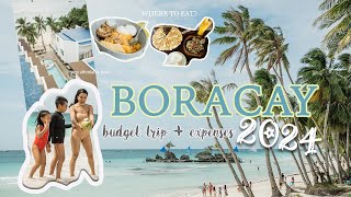 BORACAY VLOG 2024 ☀️  as a first timer [upl. by Euqinahs960]