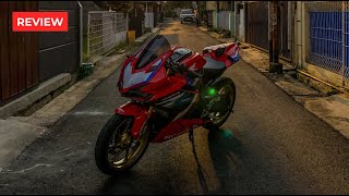 REVIEW 1 TAHUN 2 BULAN CBR250RR SP QS TRICOLOR 2023 [upl. by Bowe]