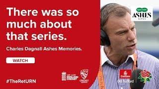 Ashes Memories  Charles Dagnall 2005 and Emirates Old Trafford [upl. by Ares]