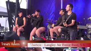 Fantasia at Langley AFB Air Show Live Concert [upl. by Vadnee]