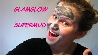 Jai testé  Le masque Supermud de Glamglow Première impression [upl. by Noxid561]