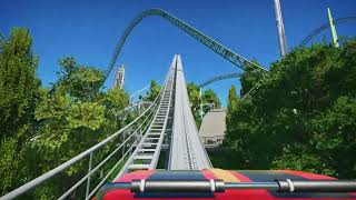 Liseberg all Roller coasters Lisebergs alla Berg och dalbanor pov Planet coaster 2023 [upl. by Yeffej]