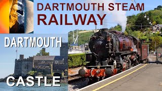 Dartmouth Steam Railway To Kingswear amp Ferry To Dartmouth Castle   And Back [upl. by Munshi]