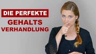 Gehaltsverhandlung im Vorstellungsgespräch  So geht es richtig [upl. by Fiora]